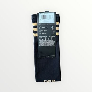 Гольфы, Наколенники, Гетры DFB унисекс Adidas Черно-золотистый (HT2305 black gold LPP (40-42 (M))