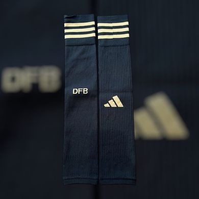 Гольфы, Наколенники, Гетры DFB унисекс Adidas Черно-золотистый (HT2305 black gold LPP (40-42 (M))