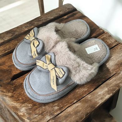 Комнатные тапочки женские Scarlett Серый (6015 grey (38-39 (24,5 см))