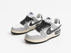 Кросівки у стилі Nike SB Dunk Low x Stussy Унісекс No brend Біло-сірий 41 (25,5 см) Код: w190 white-grey