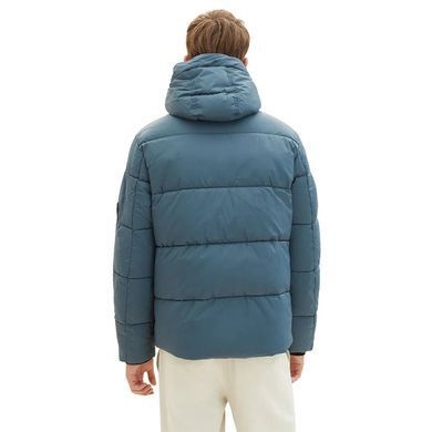 Зимняя куртка Пуффер Tom Tailor мужская Синий (1039770 blue S)