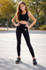 Качественные спортивные лосины для девочек Castore Черный (J1178 black LPP (L (12-13 лет) (152-158 см))