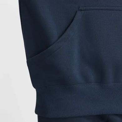 Женская толстовка с капюшоном Nike на флисе Sportswear Phoenix Fleece оверсайз Pullover Синяя (DQ5860-478 blue lav25 (L)