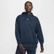 Женская толстовка с капюшоном Nike на флисе Sportswear Phoenix Fleece оверсайз Pullover Синяя (DQ5860-478 blue lav25 (L)