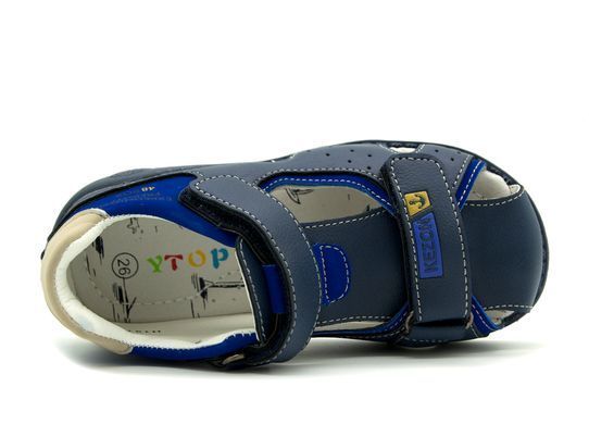 Закриті сандалі для хлопчиків Y.Top Блакитний (H1917 blue (28 (18,5 см))