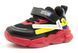 Кроссовки для мальчика KIMBO Черный с красным (YF712-2B black-red (28 (17 см))