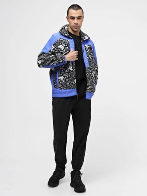 Флисовая куртка The North Face Fleeski Y2K Full-Zip Jacket Print Унисекс Черно-синий XS Код: NF0A887HU2O1 Black Abstract Multi