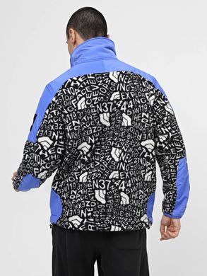 Флисовая куртка The North Face Fleeski Y2K Full-Zip Jacket Print Унисекс Черно-синий XS Код: NF0A887HU2O1 Black Abstract Multi