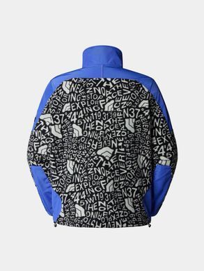 Флисовая куртка The North Face Fleeski Y2K Full-Zip Jacket Print Унисекс Черно-синий XS Код: NF0A887HU2O1 Black Abstract Multi