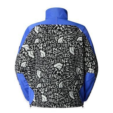 Флисовая куртка The North Face Fleeski Y2K Full-Zip Jacket Print Унисекс Черно-синий XS Код: NF0A887HU2O1 Black Abstract Multi