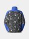 Флисовая куртка The North Face Fleeski Y2K Full-Zip Jacket Print Унисекс Черно-синий XS Код: NF0A887HU2O1 Black Abstract Multi