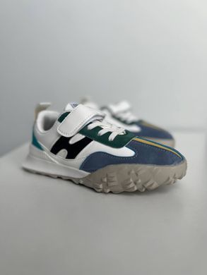 Кросівки для хлопчика Y.Top Білий з кольоровими вставками (JY3316-7 white-mix (36 (22 см))