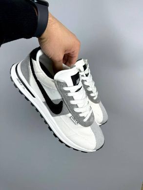 Кросівки Nike Cortez White Black Grey чоловічі No brend Білий, Сірий, Чорний (A2735-5 wh-black (45 (29 см))