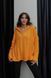В'язаний Светр з блискавкою жіночий QU STYLE Помаранчевий (TK231078 orange Універсальний (S-M-L))