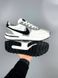 Кросівки Nike Cortez White Black Grey чоловічі No brend Білий, Сірий, Чорний (A2735-5 wh-black (45 (29 см))