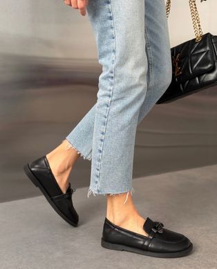 Лоферы с ремешком Bashili Женские Черный 41 (26 см) (h65130 black)
