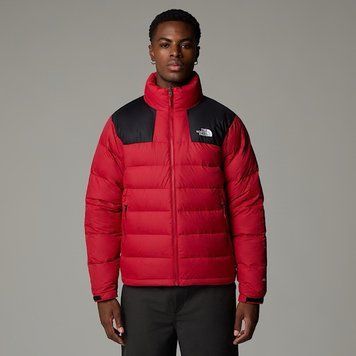 Мужская пуховая куртка The North Face Massif Down Jacket Красно-черный XL Код: NF00ANJGR7E1 Rage Red