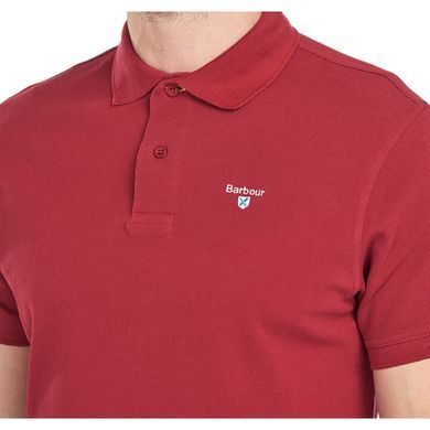 Чоловіча спортивна сорочка поло Barbour - Biking Red Бордовий (B. Li RE95 red lav25 (S)