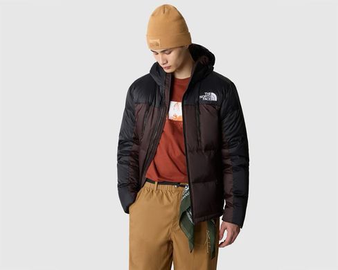 Чоловіча пухова куртка The North Face Himalayan Light Down Jacket Коричнево-чорний XS Код: NF0A7X16LOS Coal Brown / Timber