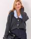 Женский кардиган QU STYLE Антрацит (TH241105 grey (Универсальный (SML))