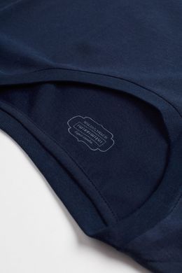Женская хлопковая футболка Intimissimi Темно синий (cmd12g d-blue (M))