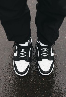 Кросівки Nike SB Dunk Low Pro Retro No brand Чоловічі Біло-чорний 44 (28,5 см) (G5611-4 white-black)