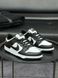 Кросівки Nike SB Dunk Low Pro Retro No brand Чоловічі Біло-чорний 44 (28,5 см) (G5611-4 white-black)