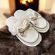 Комнатные тапочки женские Scarlett Бежевый (6015 milk (38-39 (24,5 см))