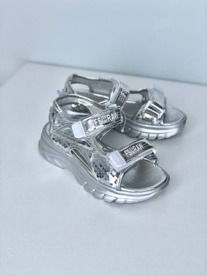 Босоножки для девочки Kimbo Серебристый (FG395-3Y silver (30 (19 см))