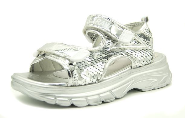 Босоножки для девочки Kimbo Серебристый (FG395-3Y silver (30 (19 см))