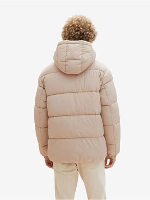 Зимняя куртка Пуффер мужская Tom Tailor Бежевый (1039404 beige 2XL)