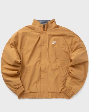 Мужская куртка Nike Club Futura Jacket Горчичный S Код: FZ0656-224 Flax / White