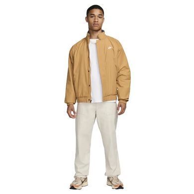 Мужская куртка Nike Club Futura Jacket Горчичный S Код: FZ0656-224 Flax / White