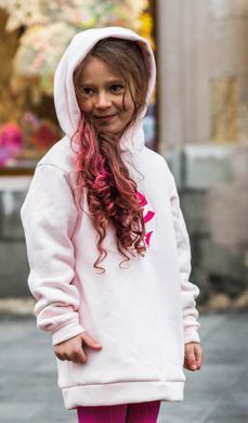 Худі для дівчинки Baby Shark (Бейбі Шарк) Рожевий (XD14 pink (146-152)