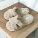 Кімнатні тапочки Тедді жіночі Jomix Home Бежевий (md102 beige (41 (27 см))