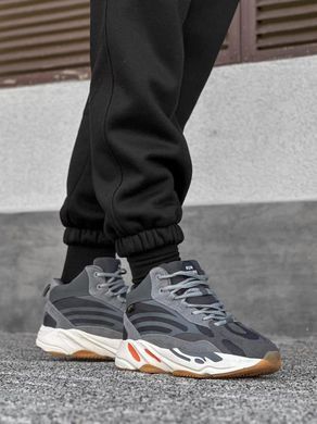 Зимові Кросівки&nbsp;Adidas Yeezy Boost 700 V чоловічі No brand Сірий (2695-5 ch grey 41 (26,5 см))