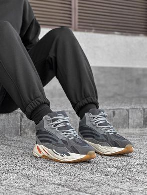 Зимові Кросівки&nbsp;Adidas Yeezy Boost 700 V чоловічі No brand Сірий (2695-5 ch grey 41 (26,5 см))
