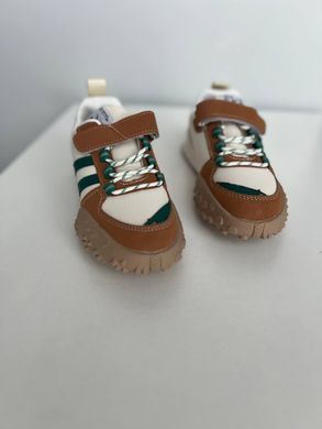 Кросівки для хлопчика Y.Top Коричнево-зелений (JY3327-17 brown-green (36 (22 см))