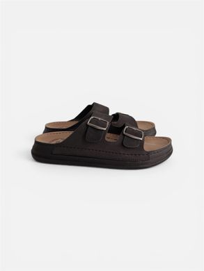 Шльопанці з ремінцями Sepra Чоловічі Чорний 43 (27 см) (ME6005 black)