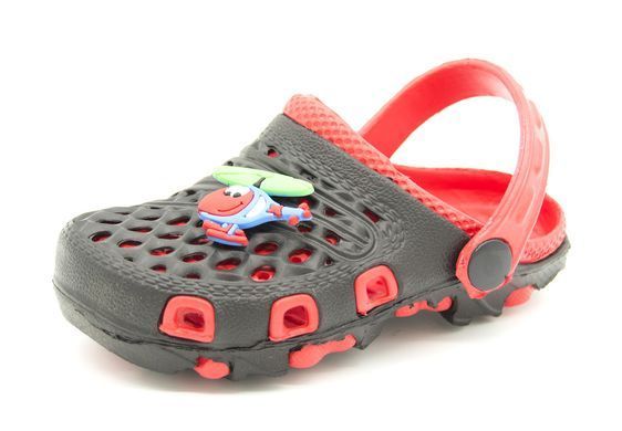 Сабо для мальчика Lion Сине-Красный (KR new black-red (18 (11,5 см))