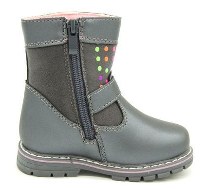 Черевики для дівчинки Clibee Сірий (H128 grey (23 (15))