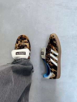 Кросівки adidas samba wales bonner leopard жіночі Adidas Леопардовий принт (IE0578 leo (38 (24 см))