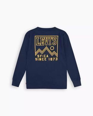 Лонгслів Levis з довгим рукавом High Peaks для хлопчиків Синій (421 pvu blue K (104 (4A))