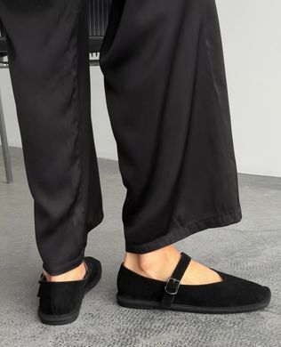 Балетки з ремінцем Meideli Жіночі Чорний 36 (23,5 см) (wtp0109 black)