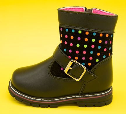 Ботинки для девочки Clibee Черный (H128 black (22 (14,5))